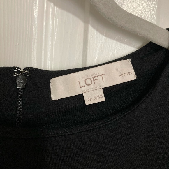 LOFT | Black suiting dress. - Picture 4 of 4